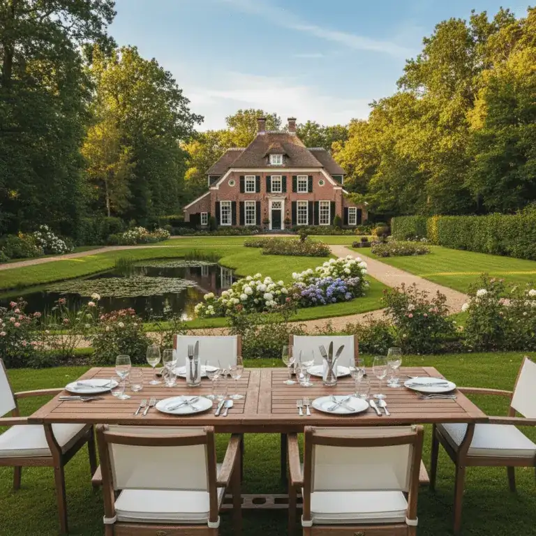 etiquette bestek na het eten