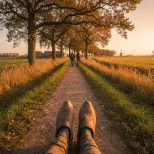 Praktische tips voor het wandelen op klompenpaden