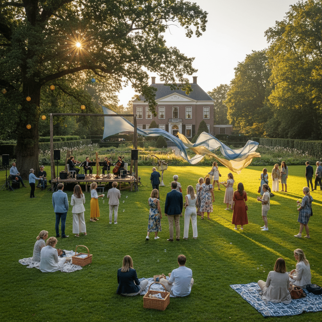 Evenementen en culturele activiteiten op de landgoederen