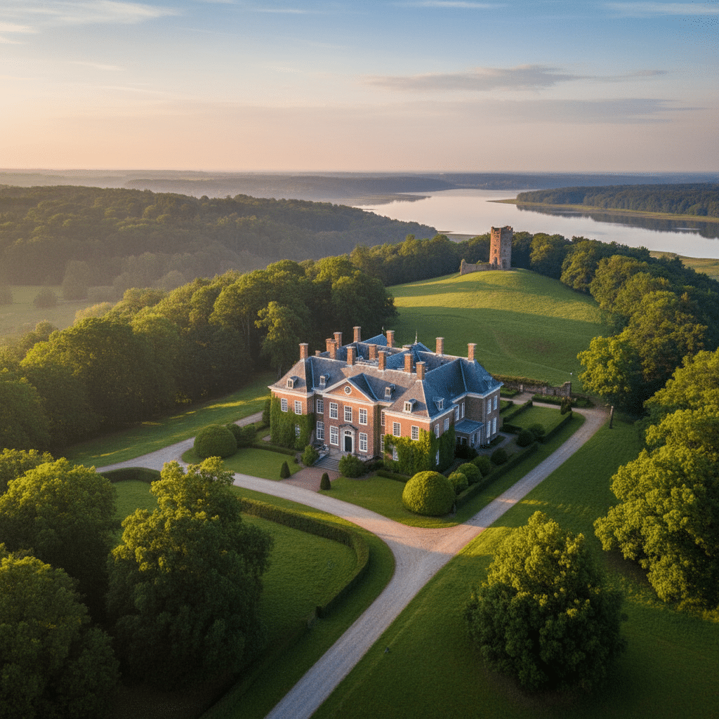 Geschiedenis van de landgoederen in bergen op zoom