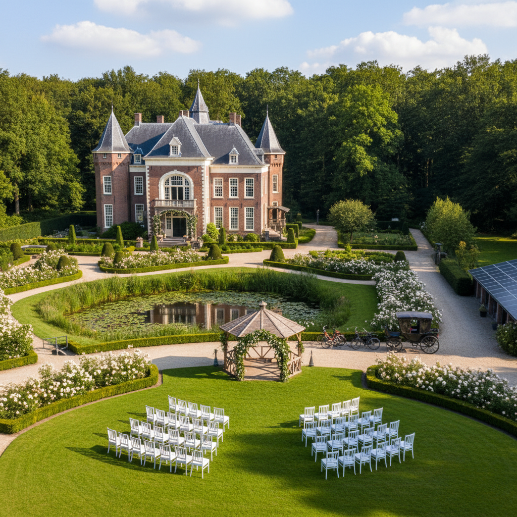 Kosten Trouwen op een landgoed: eco-vriendelijke opties
