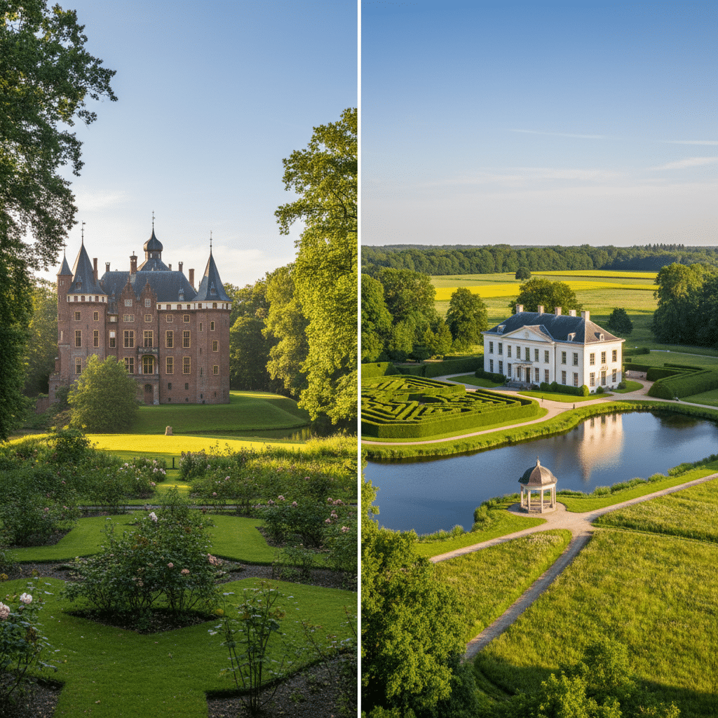 Vergelijking van trouwlocaties op de veluwe