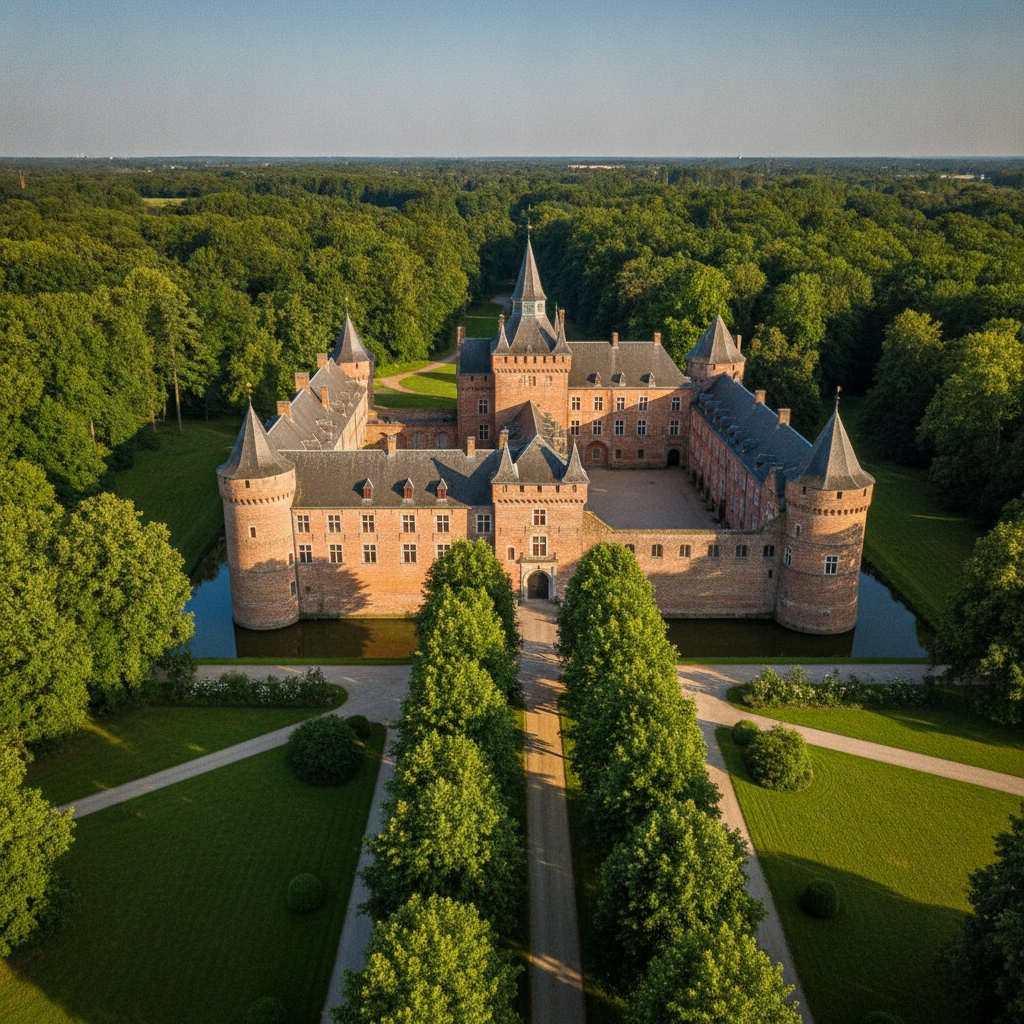 De oorsprong en vroege Geschiedenis van Kasteel Alden Biesen